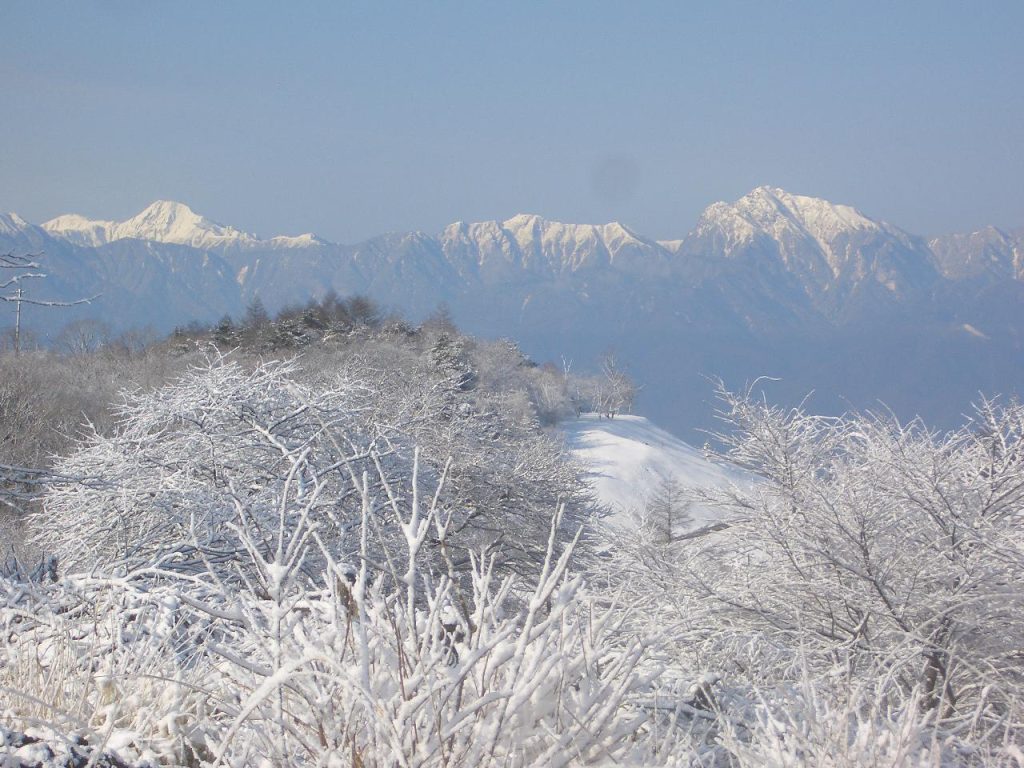 しし岩からの南アルプス